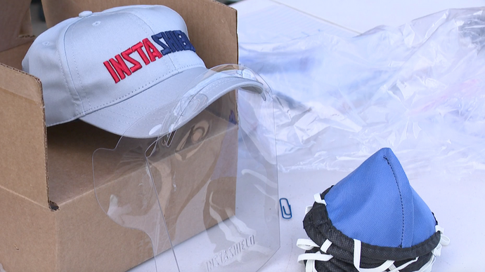 Heart of West Michigan United Way distributes face shields to nonprofits in Grand Rapids