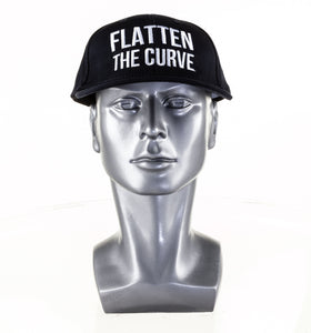 Navy 'Flatten the Curve' Hat