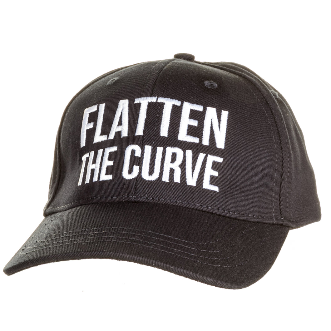 Navy 'Flatten the Curve' Hat